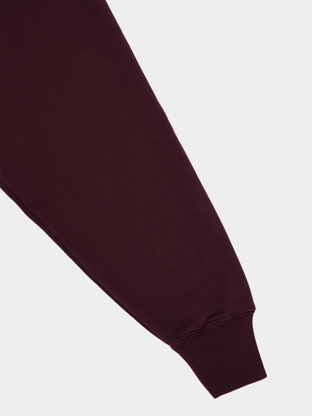 Aubergine Tonal Organic Cotton Sweatshirt