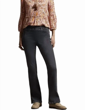 Aubrey Jeans In Stone Black bottoms for women sale