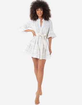Aura Mini Dress - White Swim Womens - bikinis clearance
