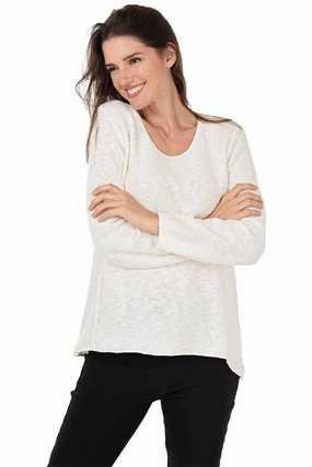 Avalin Sweater - Cream womens blouses promo