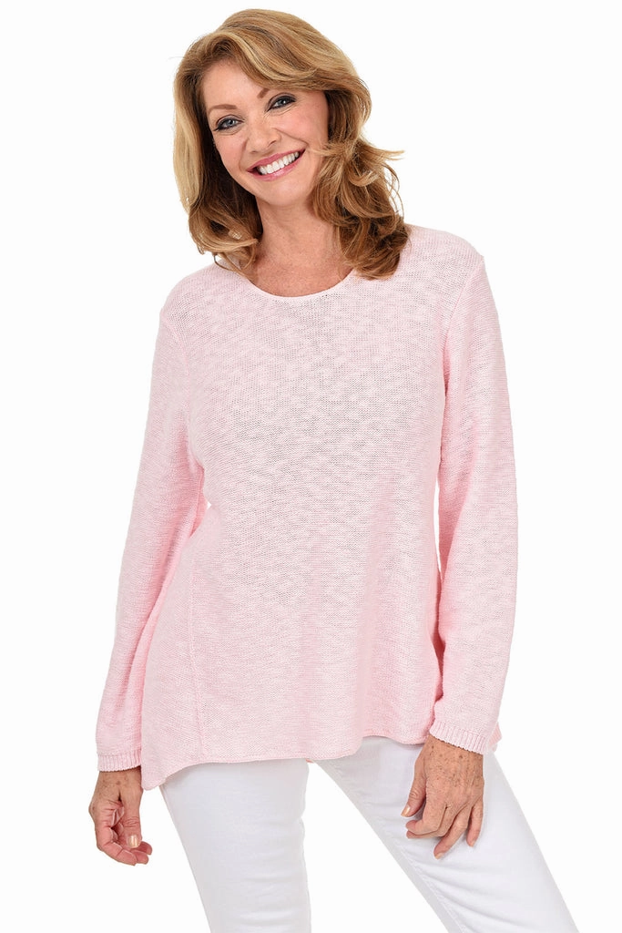 Avalin Sweater - Pink womens blouses promo