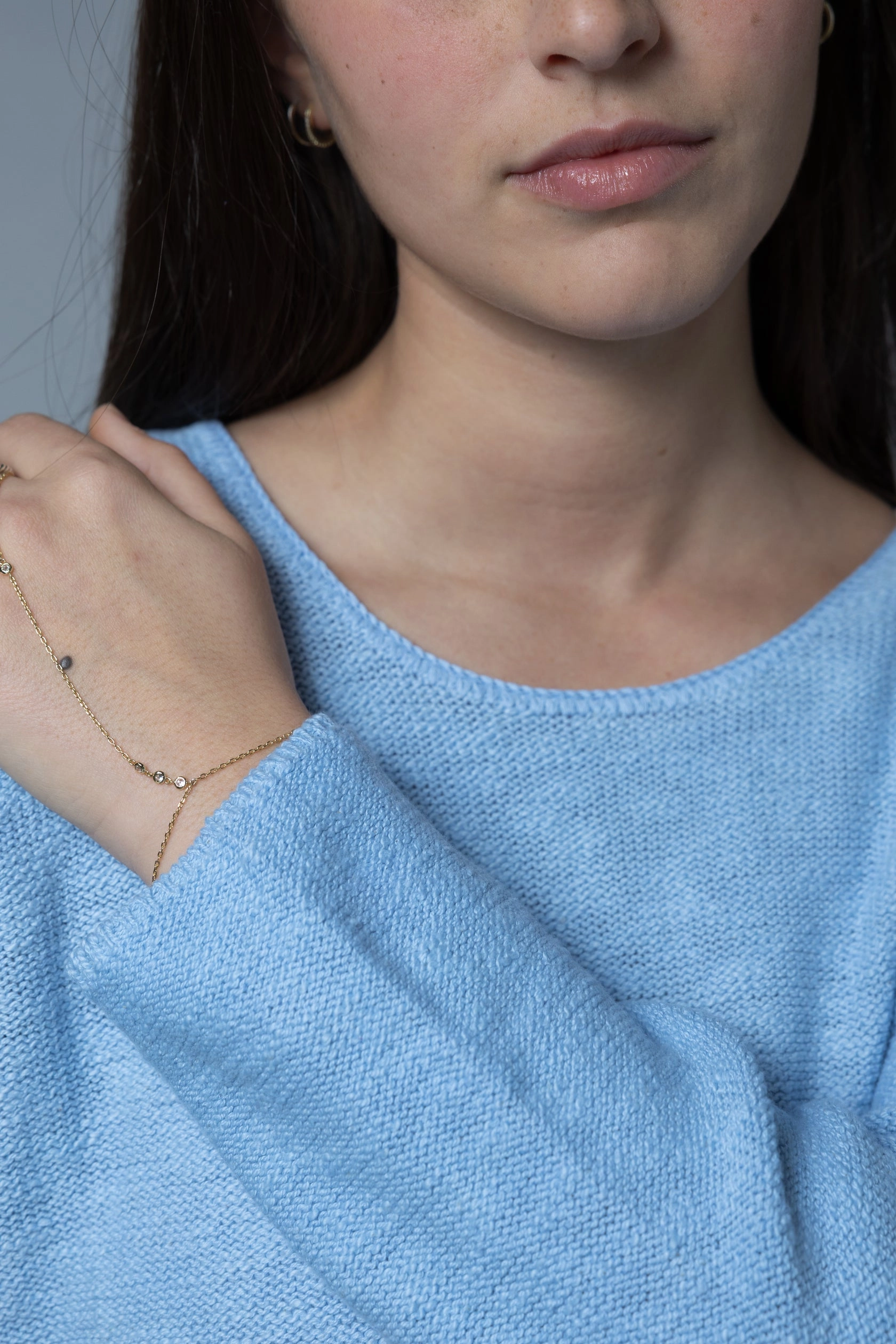 Avalin Sweater - Sky Blue