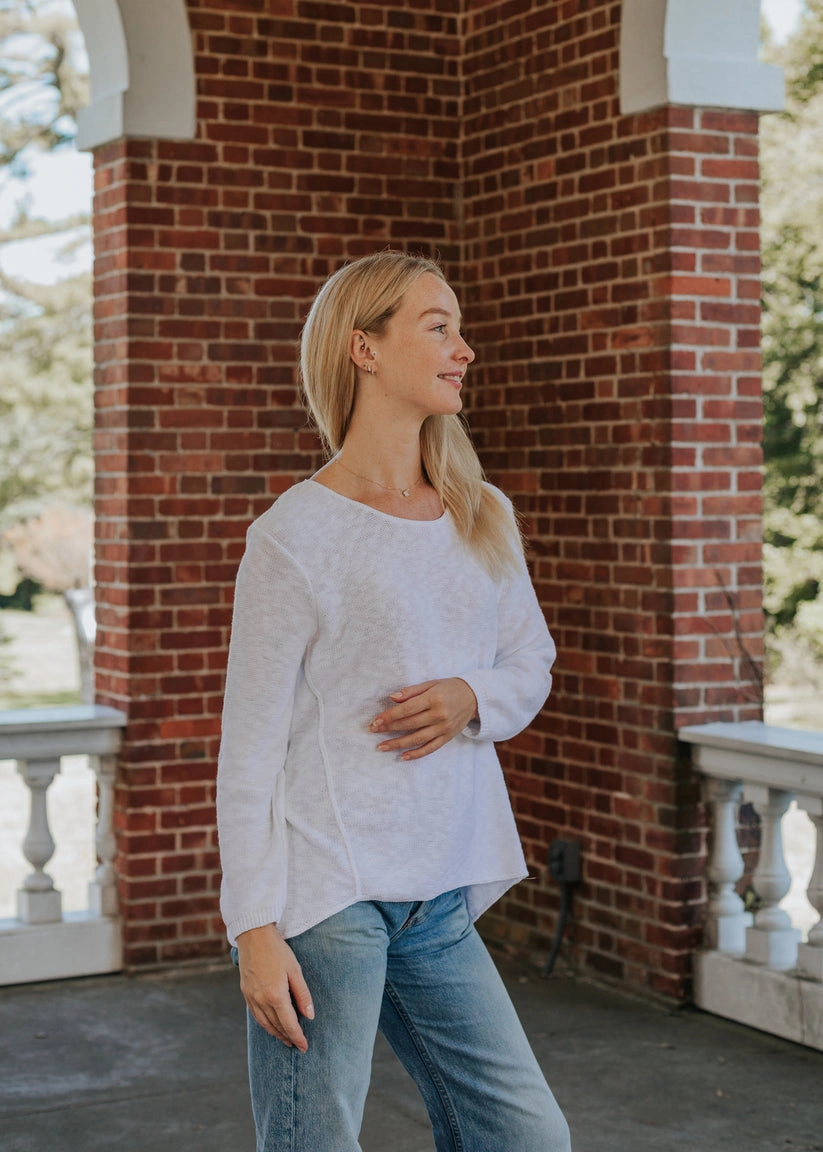 Avalin Sweater - White
