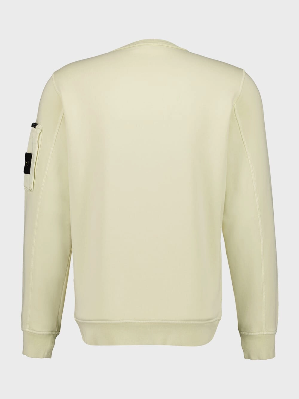 Avena Crewneck Sweatshirt with Zip Sleeve Pocket