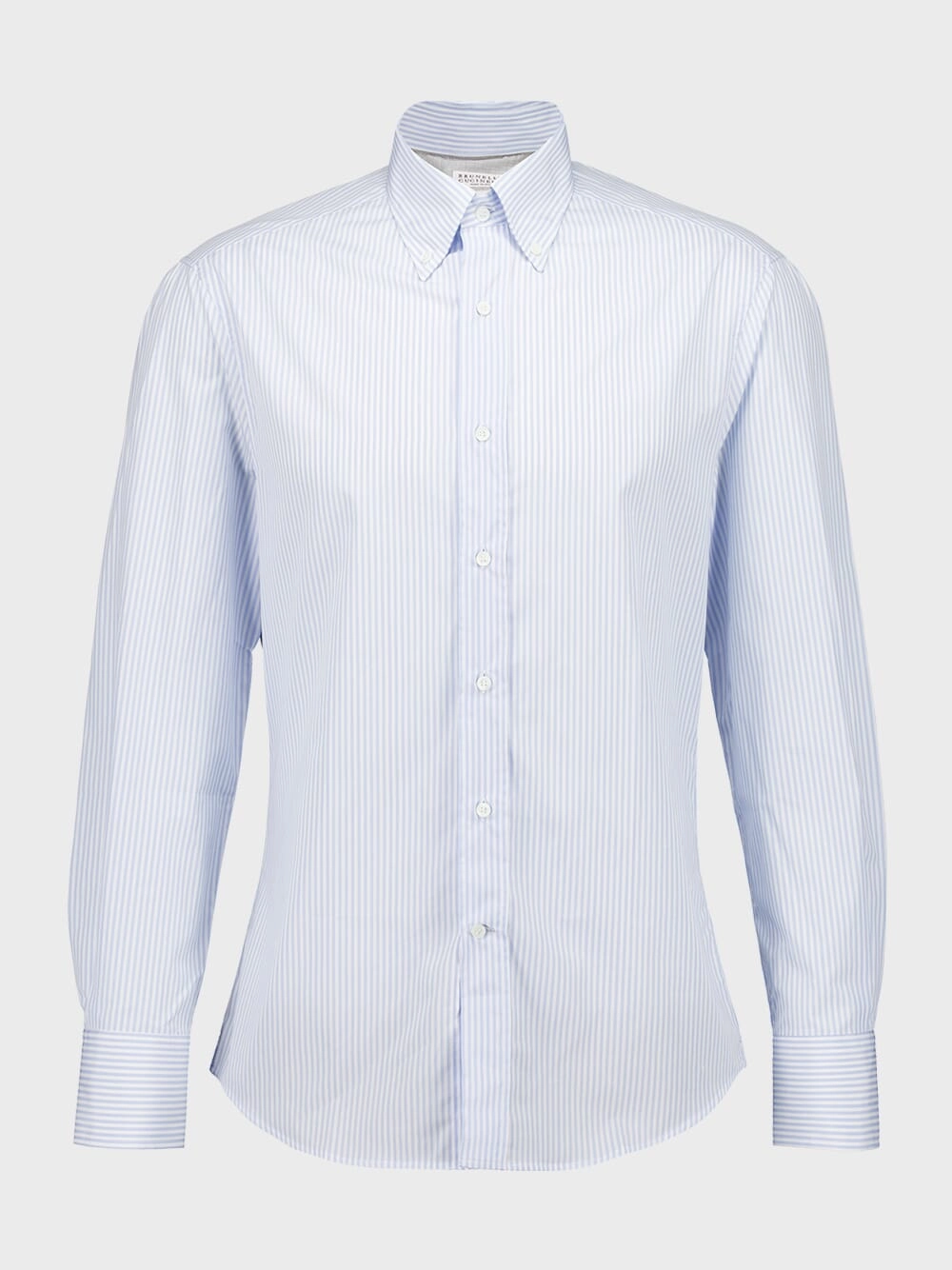 Azure Striped Slim Fit Shirt Suits Mens - men's suits outlet