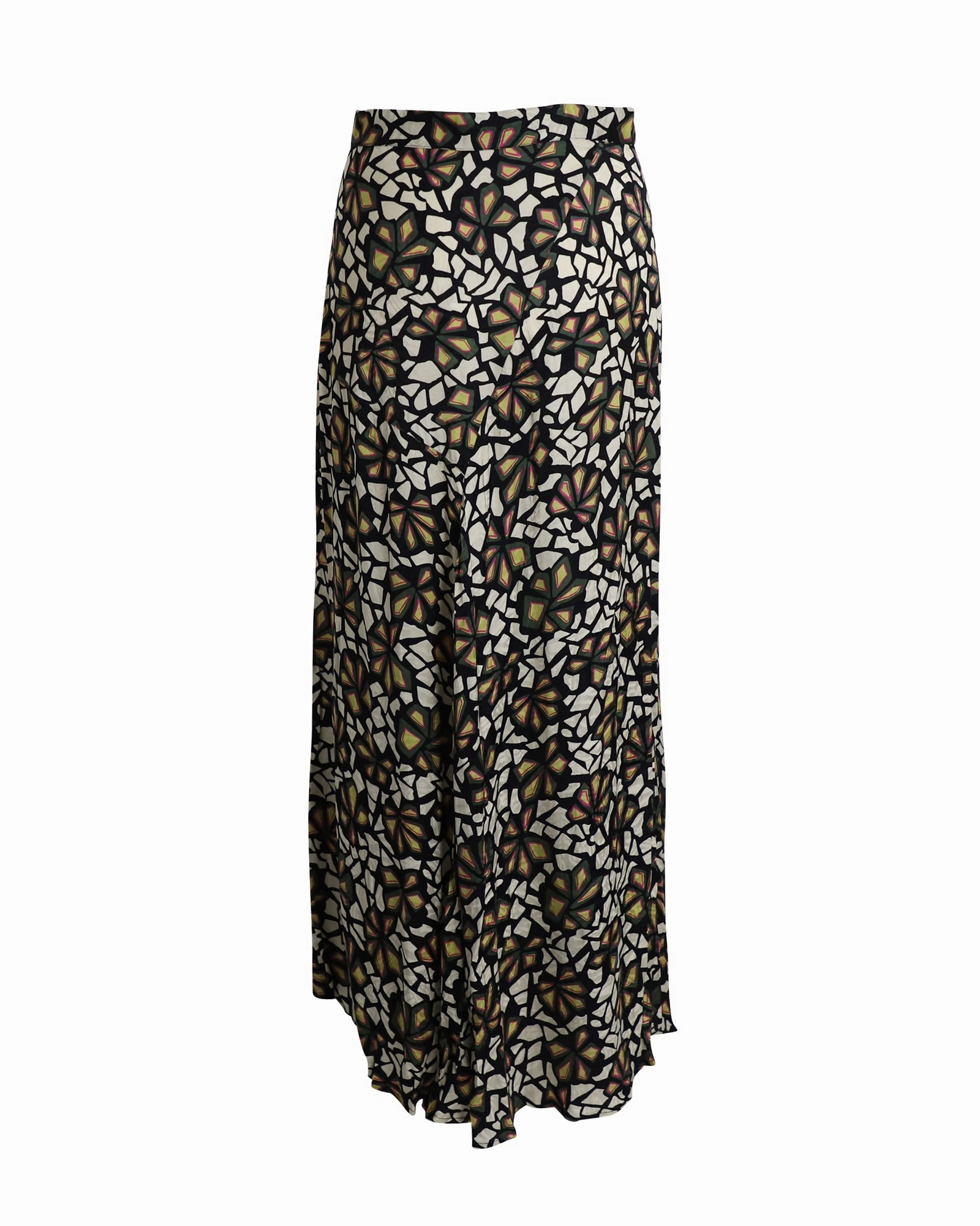 Ba&Sh Printed Maxi Skirt in Multicolor Viscose
