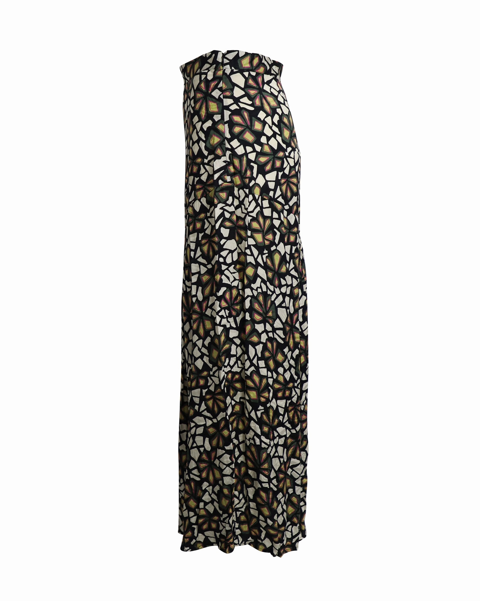 Ba&Sh Printed Maxi Skirt in Multicolor Viscose