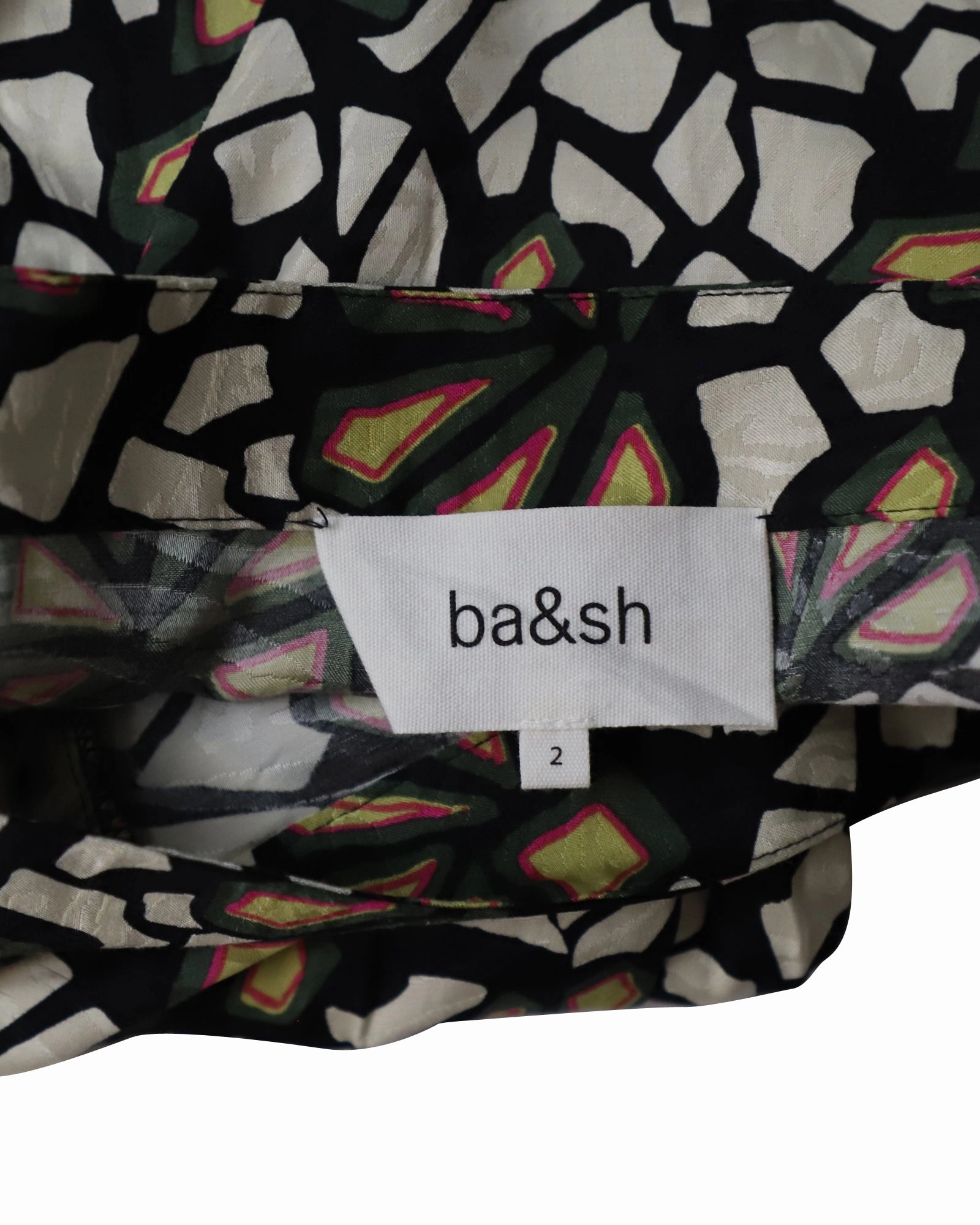 Ba&Sh Printed Maxi Skirt in Multicolor Viscose