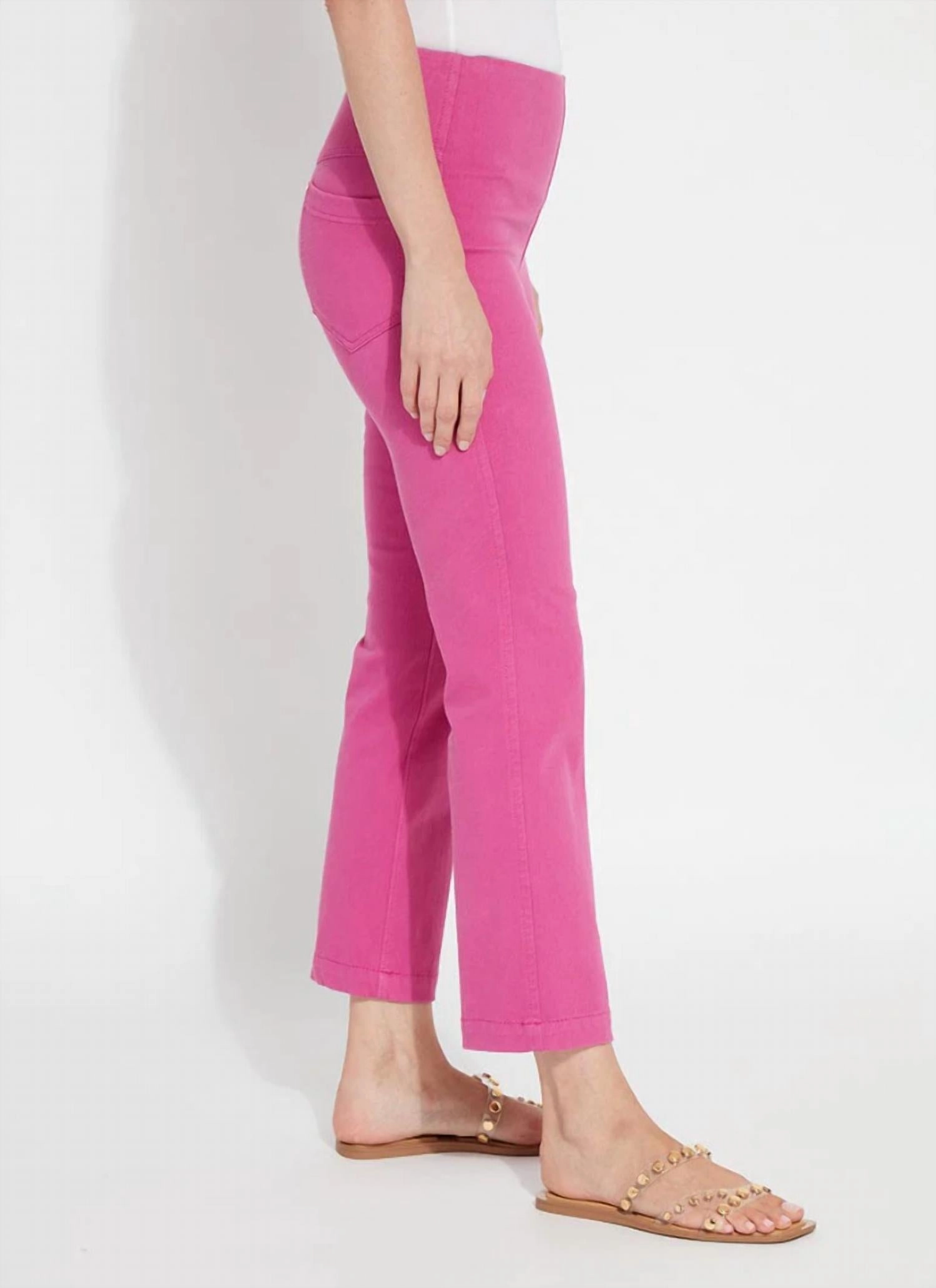 Baby Bootcut Denim In Pink