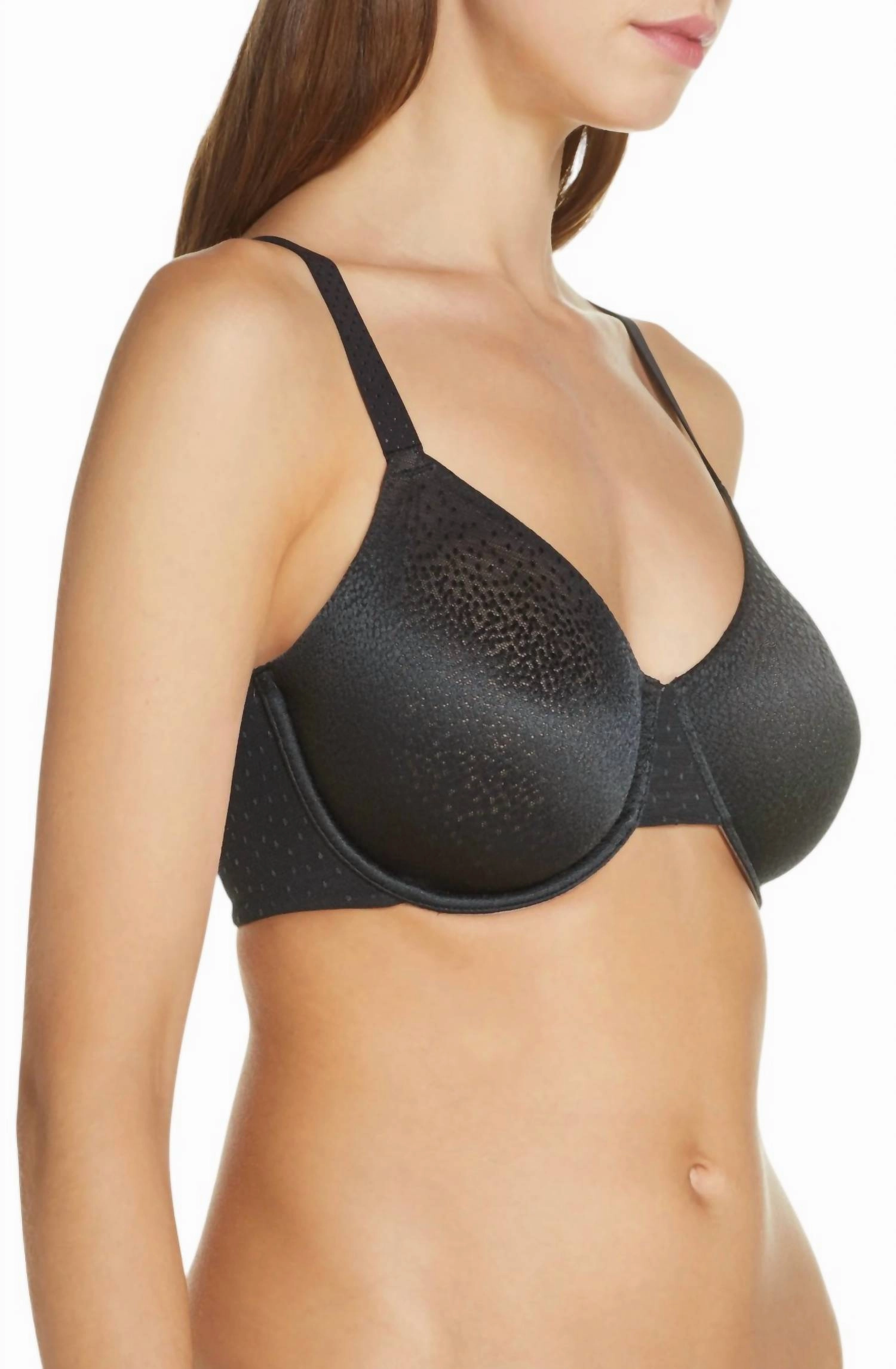Back Appeal Underwire Bra In Black
