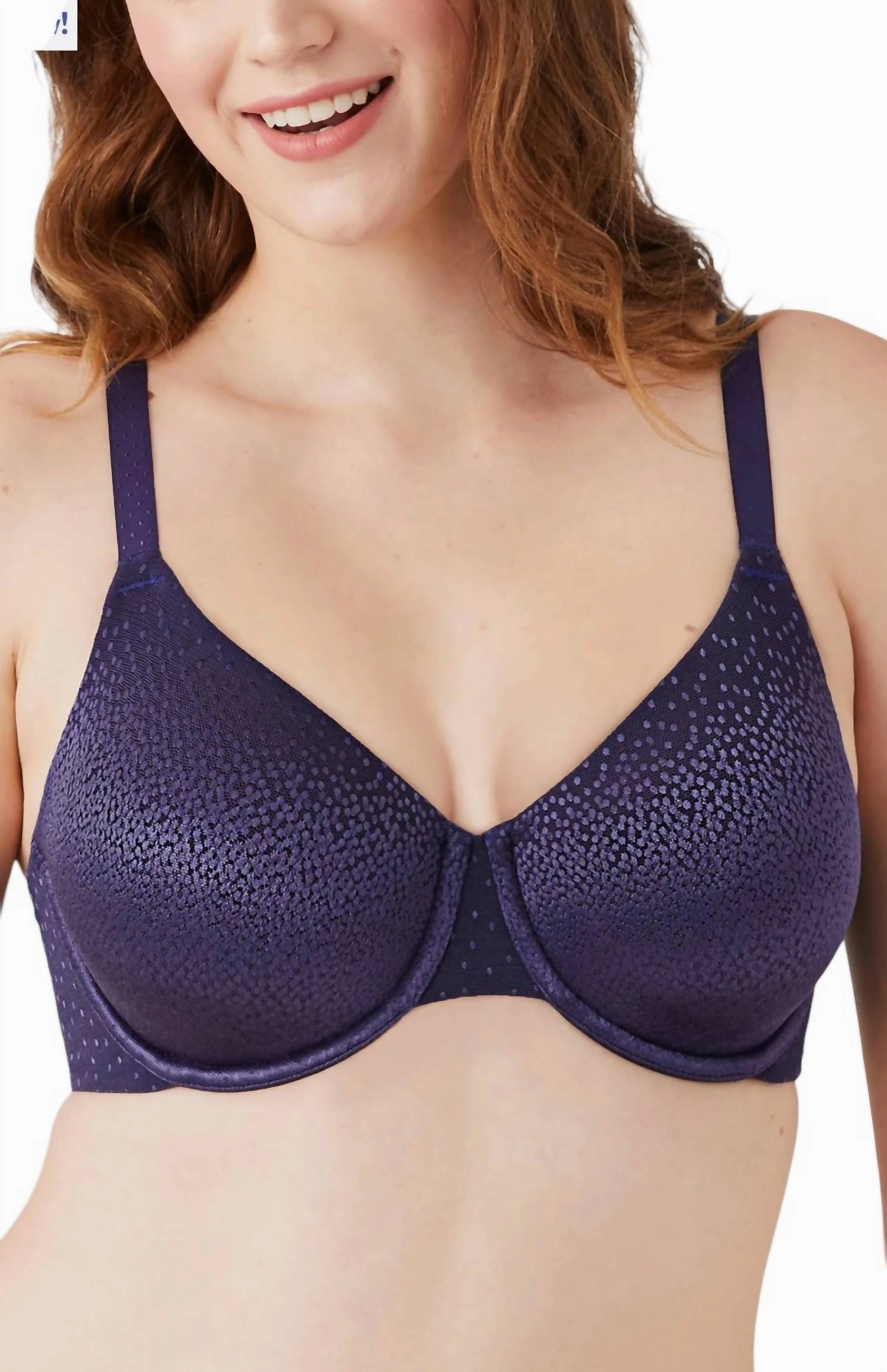 Back Appeal Underwire Bra In Eclipse
