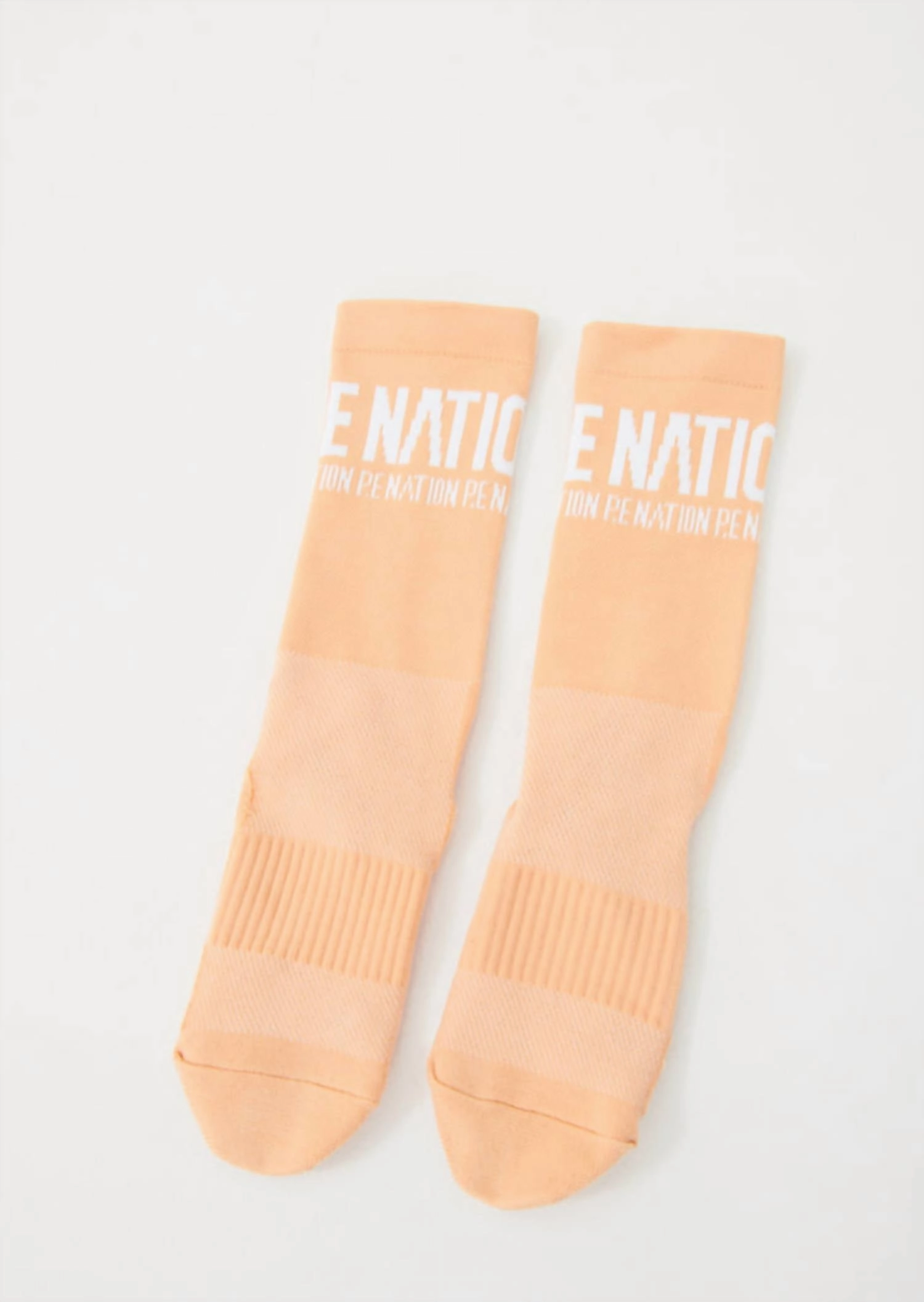 Backline Socks In Pastel Peach