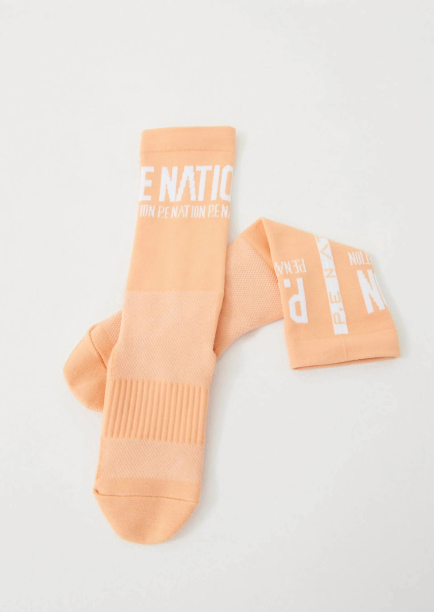 Backline Socks In Pastel Peach