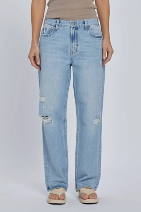 Bailey Boyfriend Jeans In Light Wash womens linen pants discount