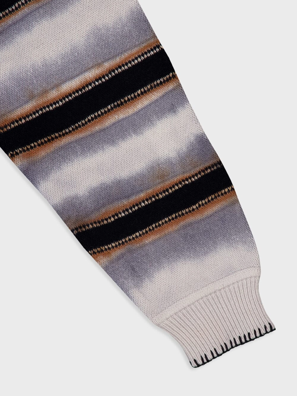 Baja Stripe-Pattern Hoodie