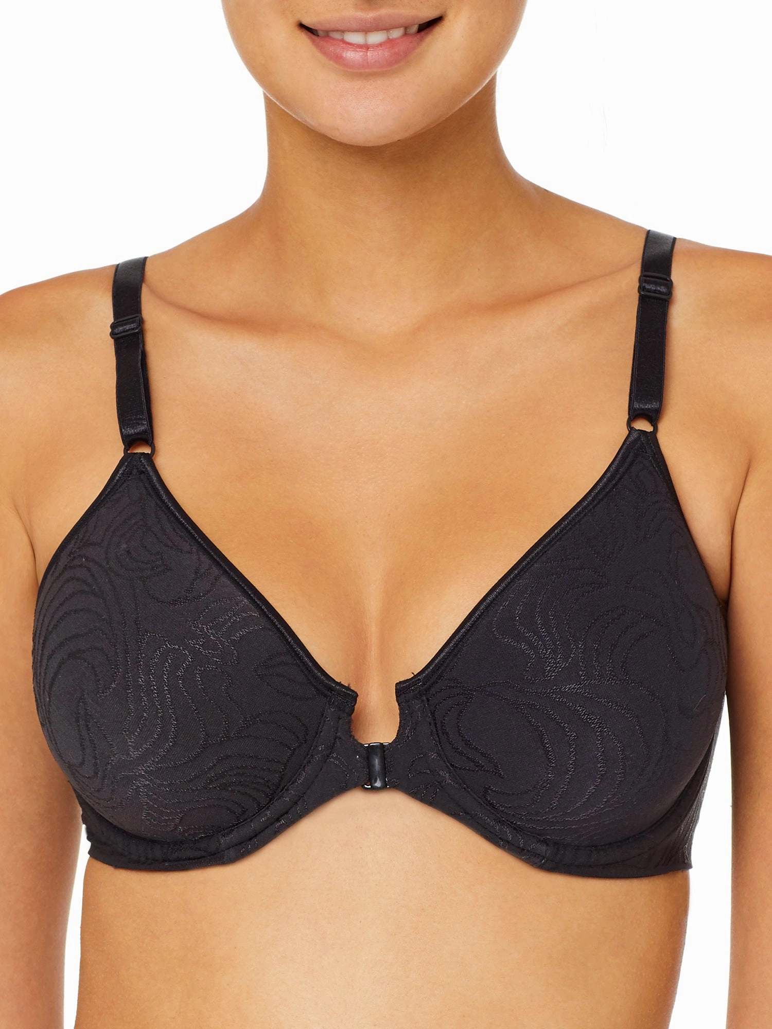 Bali Women's Comfort Revolution Front-Close T-Shirt Bra