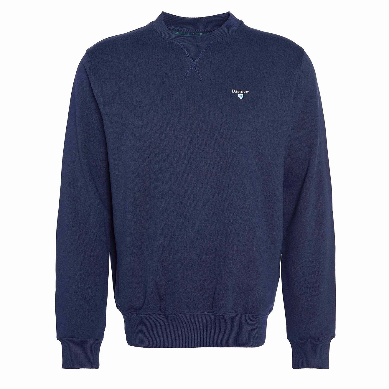 Barbour Beckhill Sweatshirt Classic Navy mens long sleeves cheap