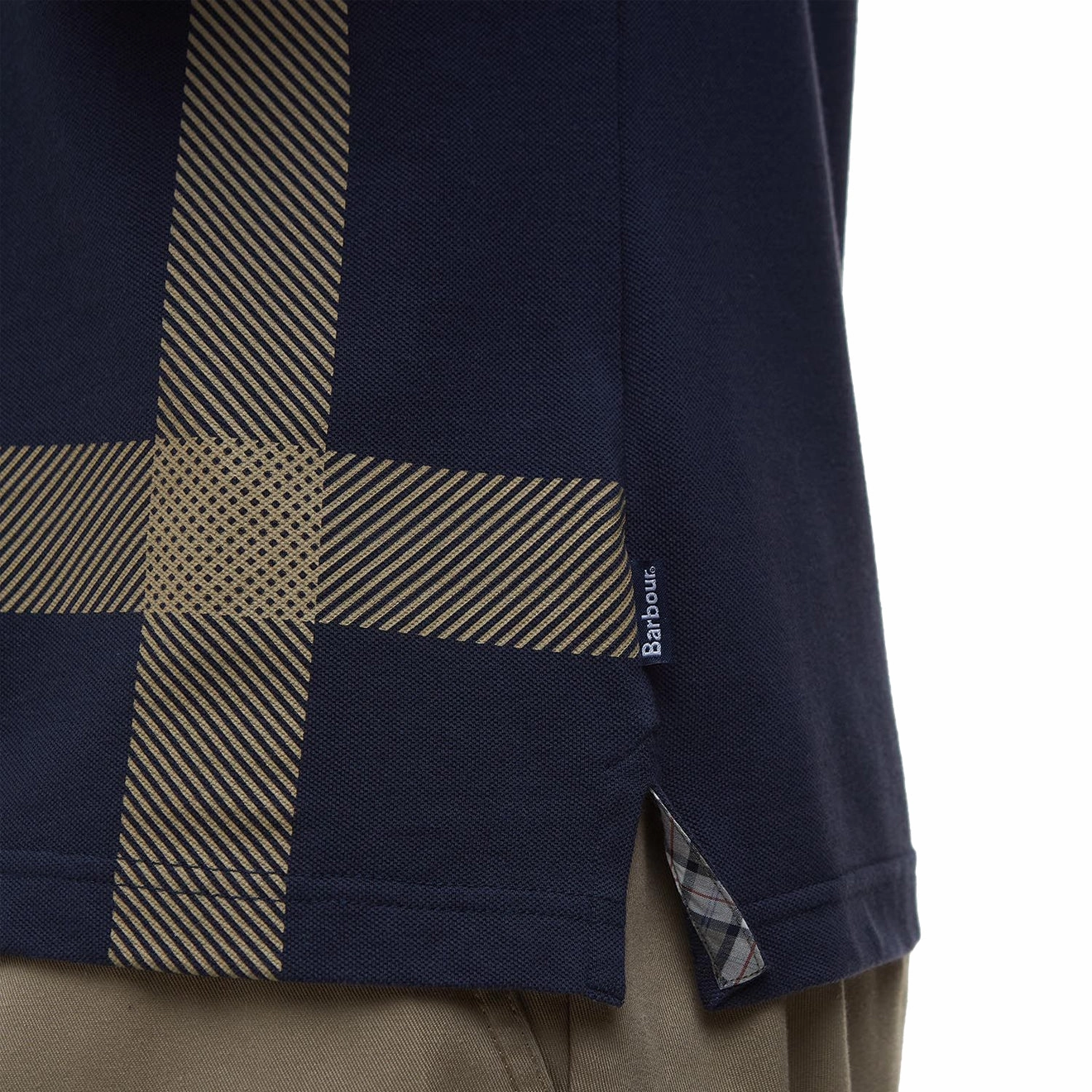 Barbour Blaine Polo Shirt Navy/Pine