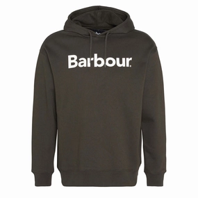 Barbour Brushed Nicholas OS Hoodie Sage mens long sleeves cheap
