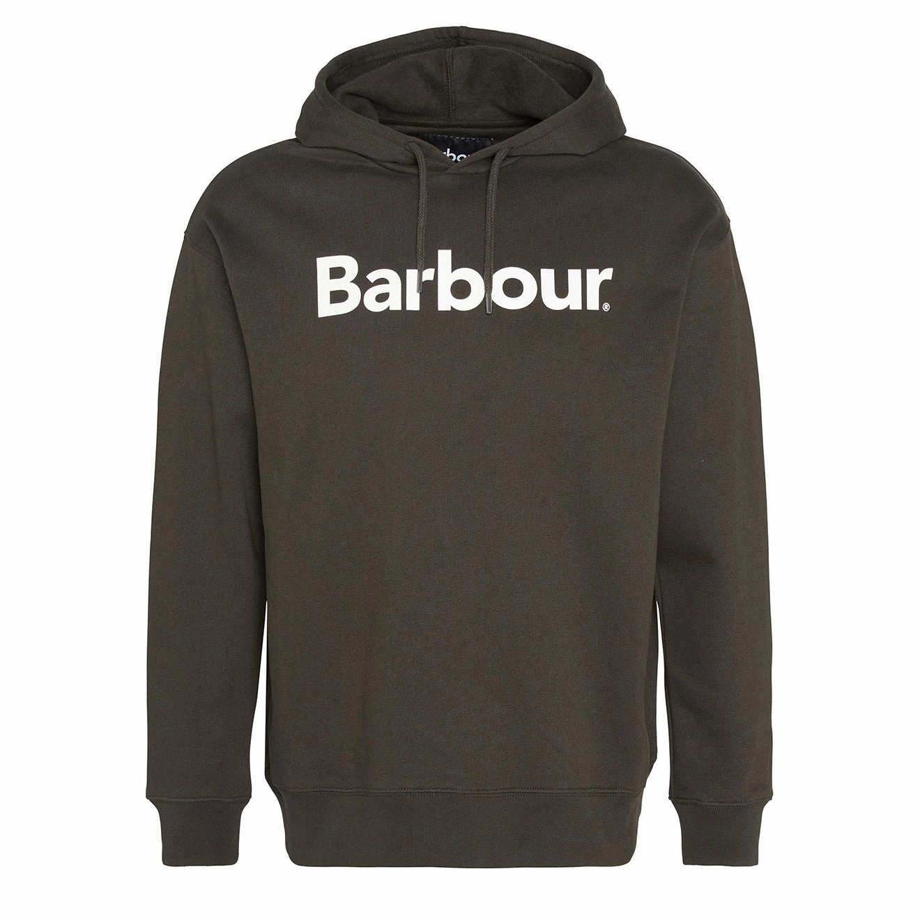 Barbour Brushed Nicholas OS Hoodie Sage mens long sleeves cheap