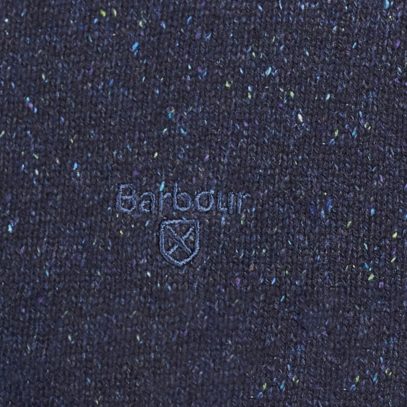 Barbour Essential Tisbury Crew Neck Sweater Navy