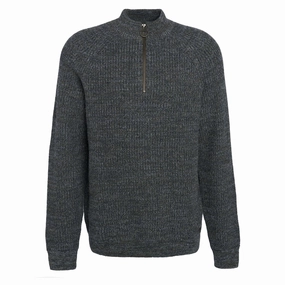 Barbour Horseford Half-Zip Jumper Olive mens sweaters cheap