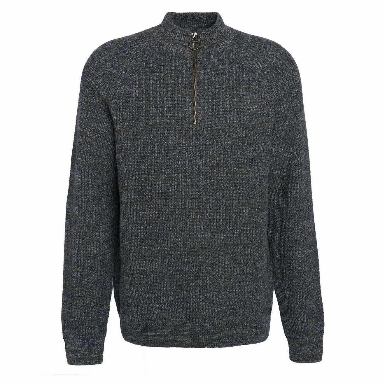 Barbour Horseford Half-Zip Jumper Olive mens sweaters cheap