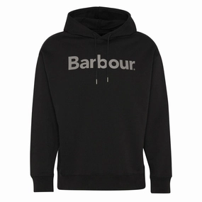 Barbour Nicholas Fit Hoodie Black mens long sleeves cheap