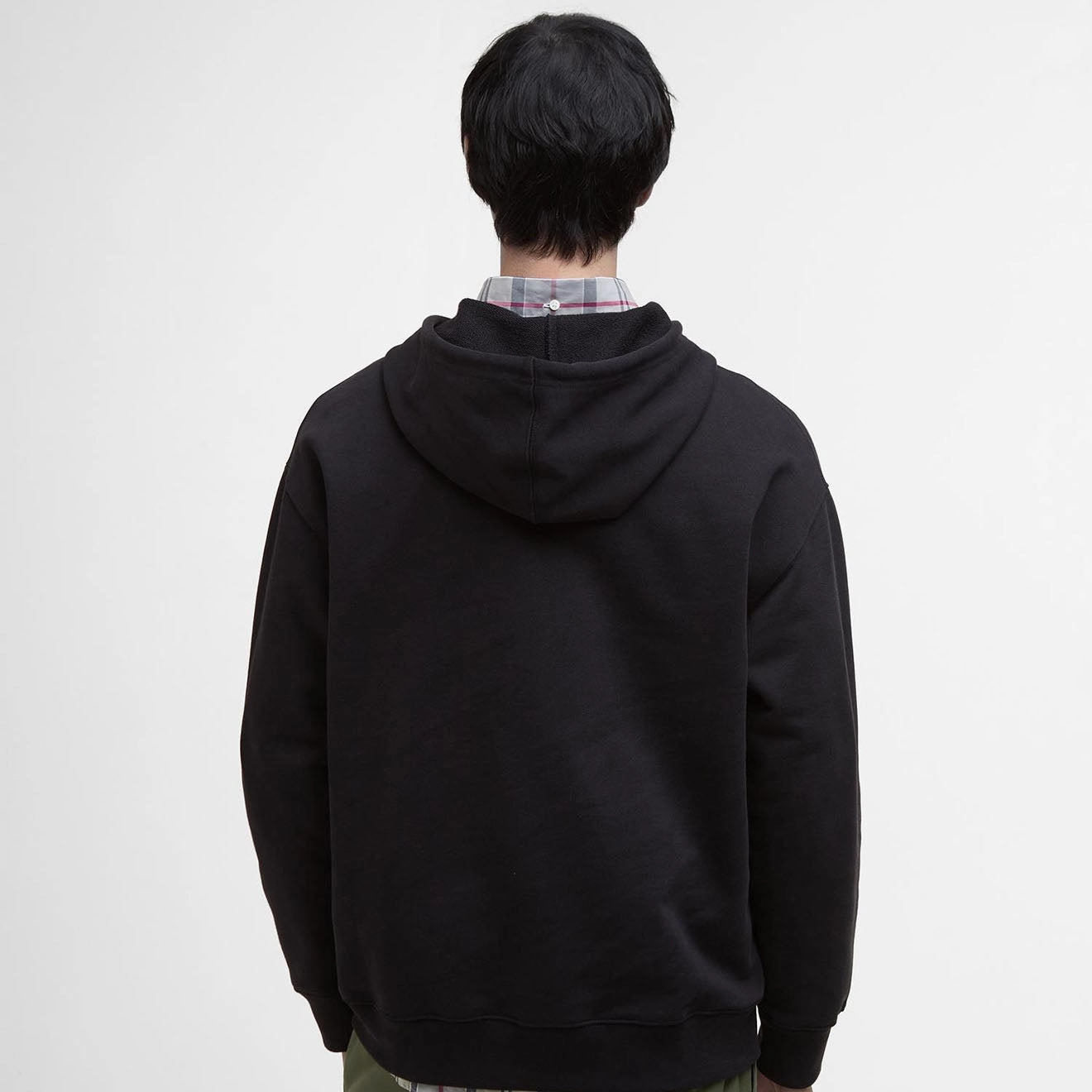 Barbour Nicholas Fit Hoodie Black