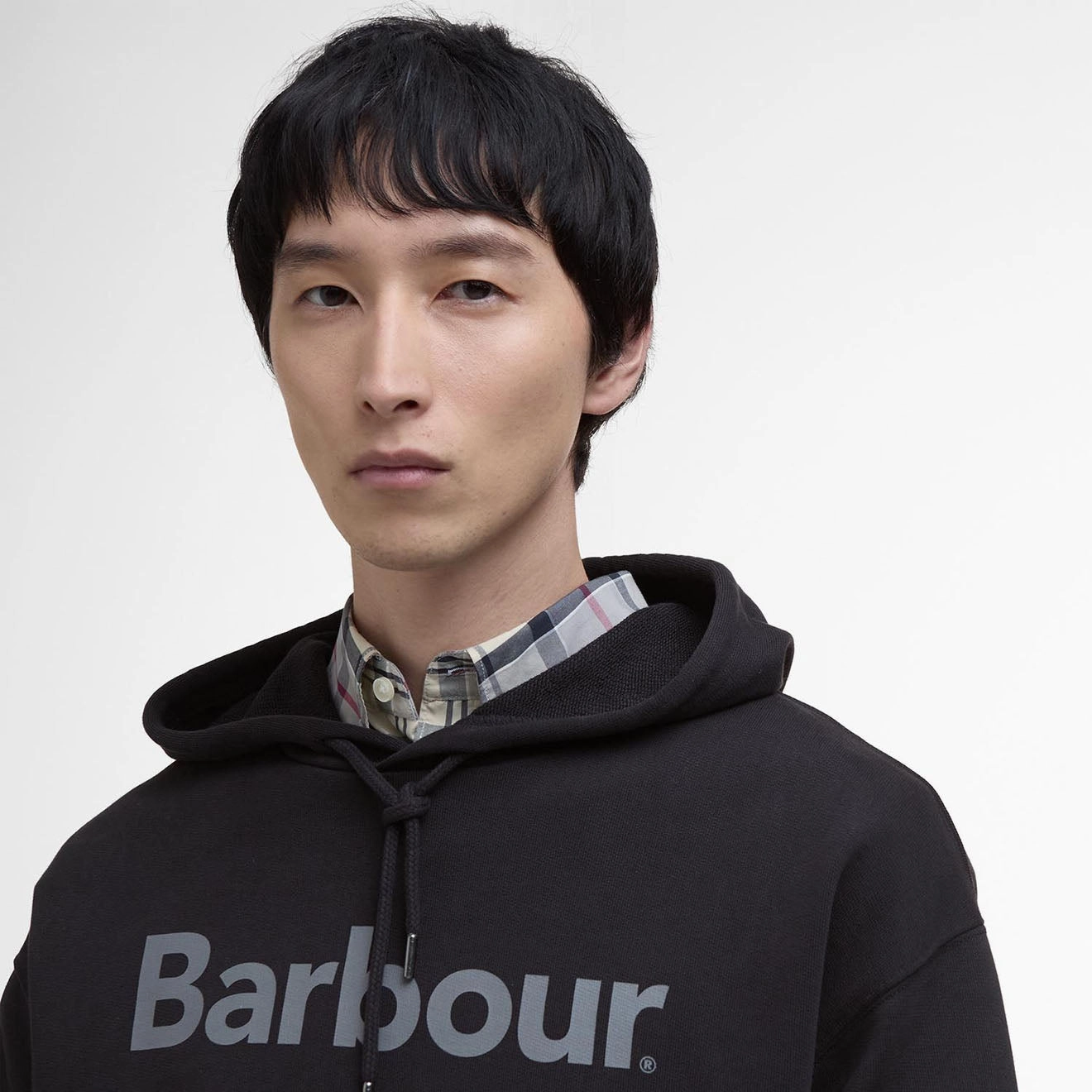 Barbour Nicholas Fit Hoodie Black