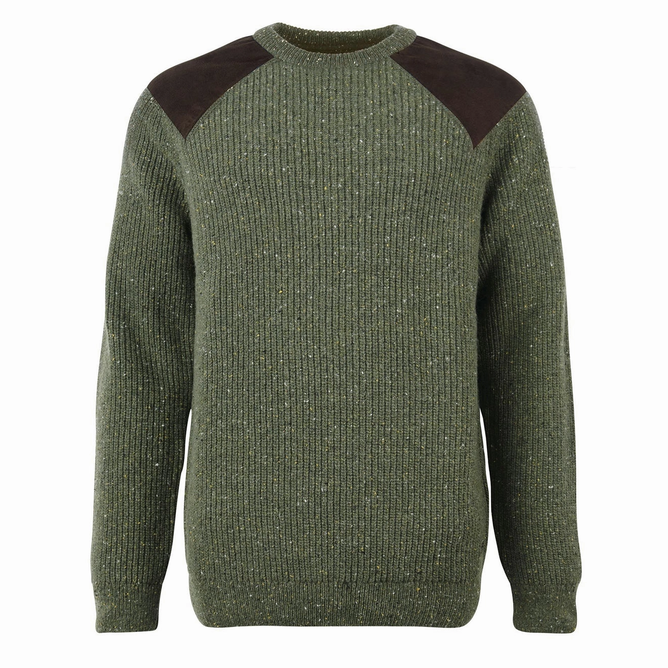Barbour Raisthorpe Crew Neck Jumper Olive mens sweaters cheap