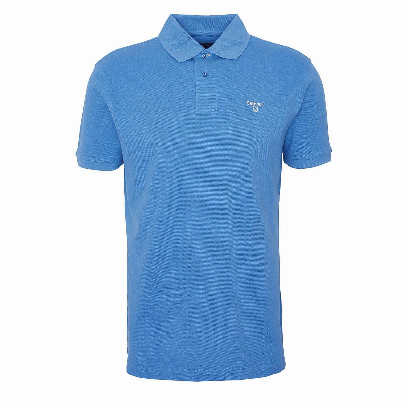Barbour Sports Polo Shirt Federal Blue mens t-shirts outlet