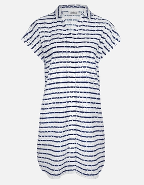 Bay Games Beach Shirt - Sea White Swim Womens - bikinis clearance