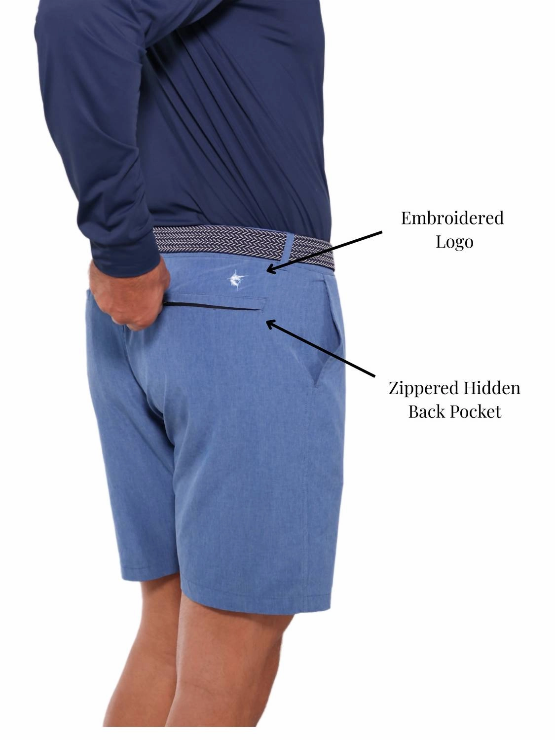 Bayport Shorts In Light Blue