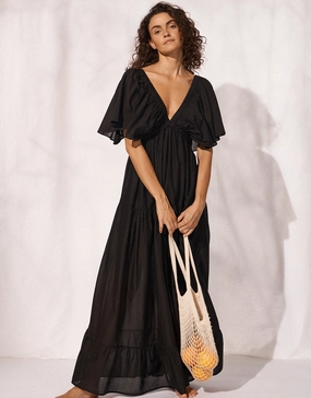 Beach Dress - Black Swim Womens - bikinis clearance