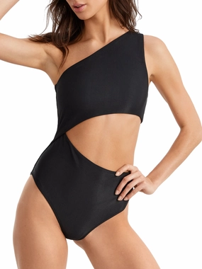 Beach Riot Women's Celine Solid One-Piece Swim Womens - push-up swimsuits cheap