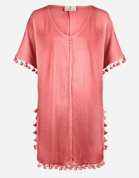Beachwear Kaftan - Vintage Pink Swim Womens - swimwear sale