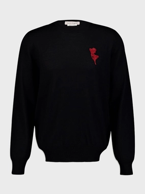 Beaded Wool Jumper Knitwear Mens - men's sweaters sale