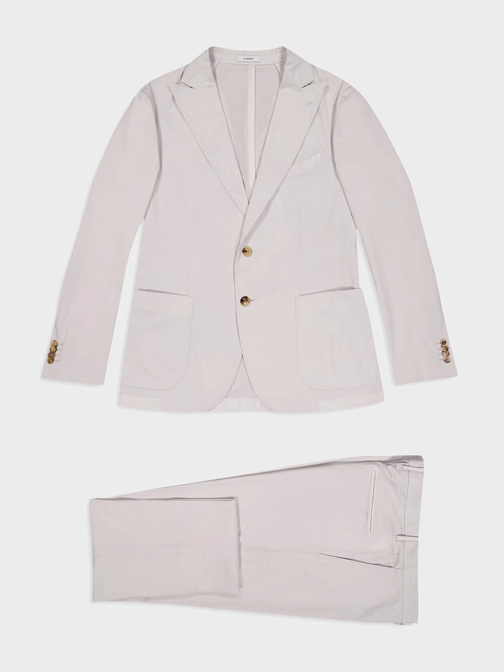 Beige Cotton Suit Suits Mens - men's suits outlet