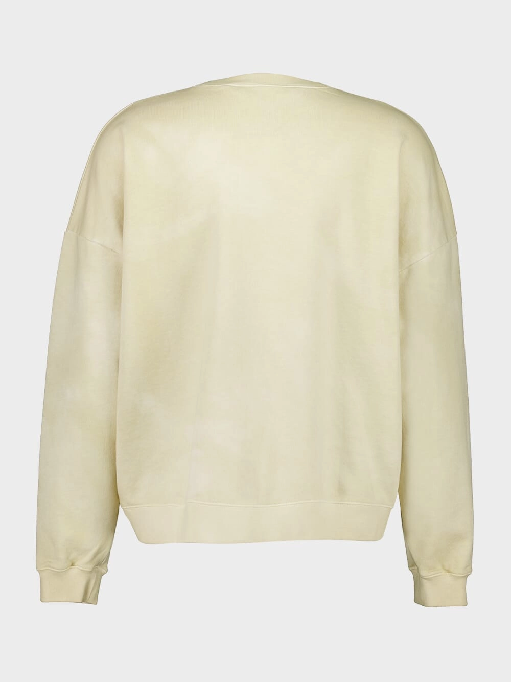 Beige Crystal Pin-Up Cotton Sweatshirt