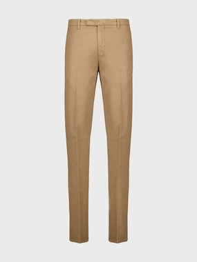 Beige Pressed-Crease Trousers Suits Mens - men's suits outlet