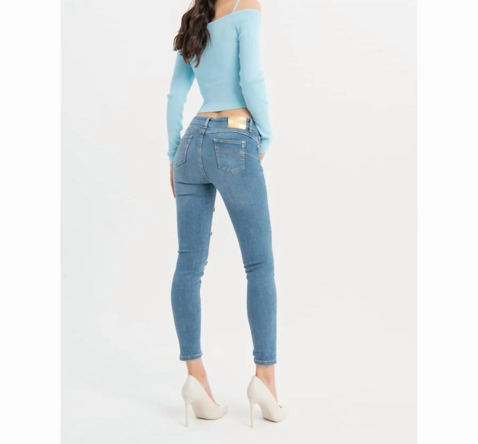 Bella 24-Perfect Shape Jean In Superstone
