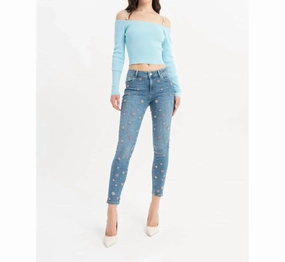 Bella 24-Perfect Shape Jean In Superstone womens gaucho pants sale