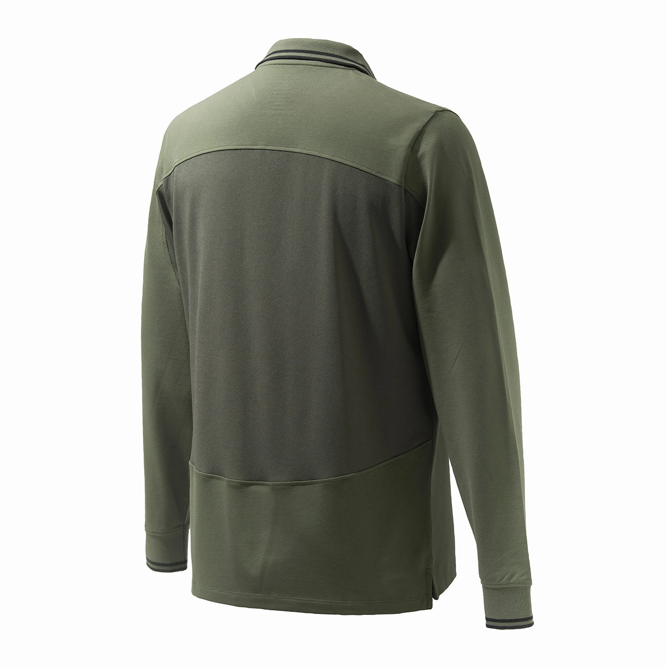 Beretta Airmesh L/S Polo Shirt Green