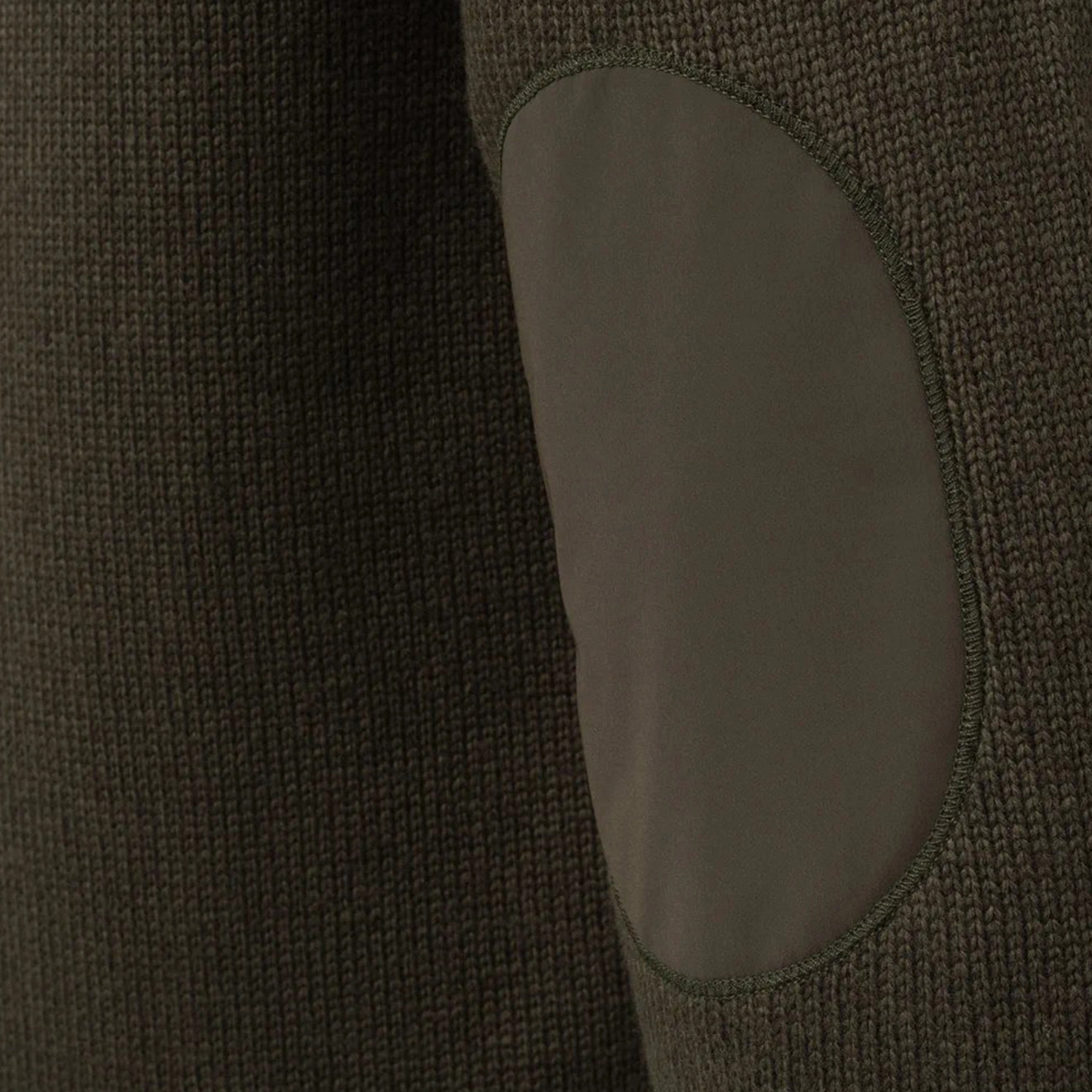 Beretta Kent V-Neck Tech Sweater Brown Bark / Moss