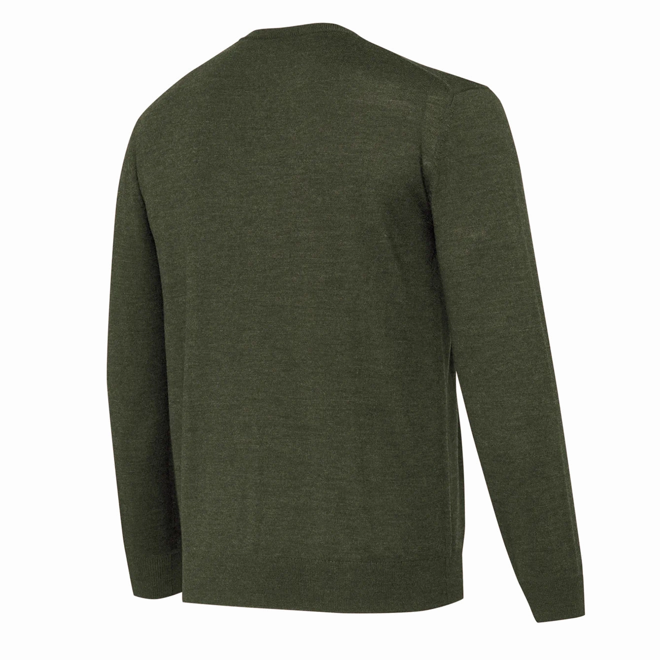 Beretta Merino V-Neck Sweater Green Moss