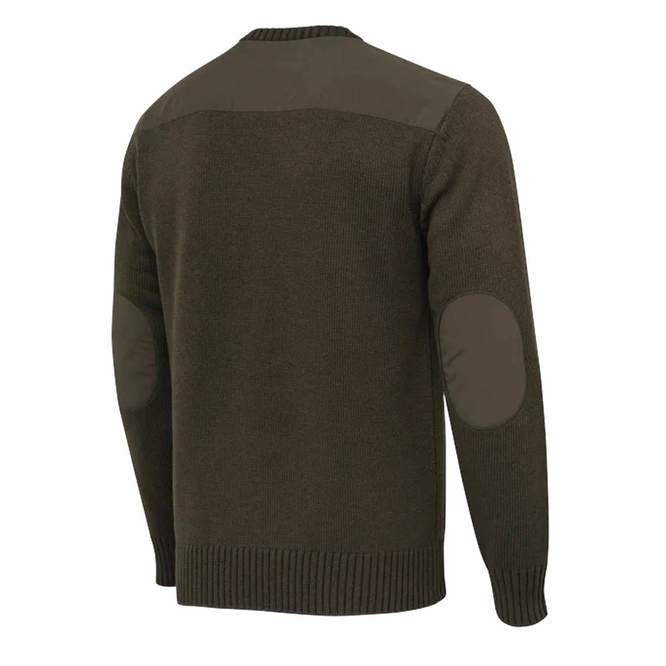 Beretta Wilton Crew Neck Tech Sweater Moss / Brownbark