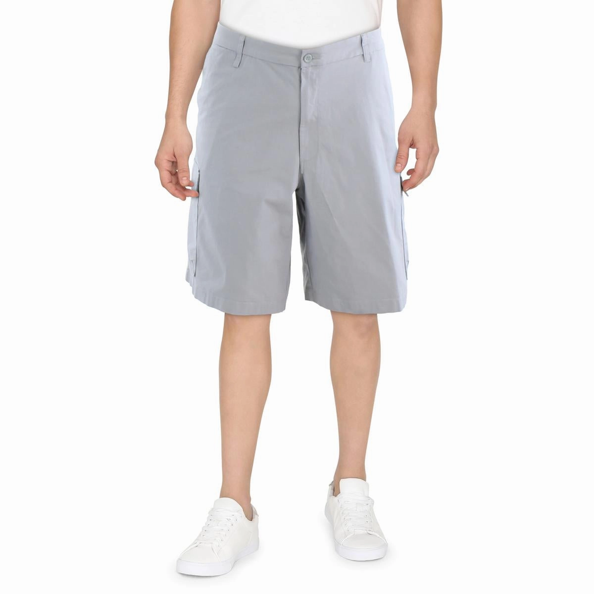 Big & Tall Mens Tech Pocket Cotton Cargo Shorts