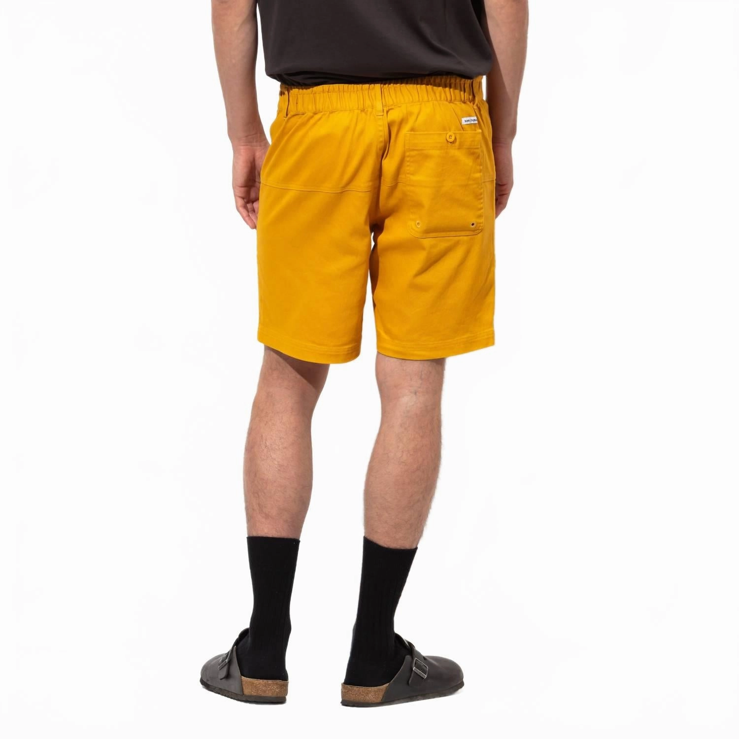 Big Bear Twill Walkshort In Dark Mustard