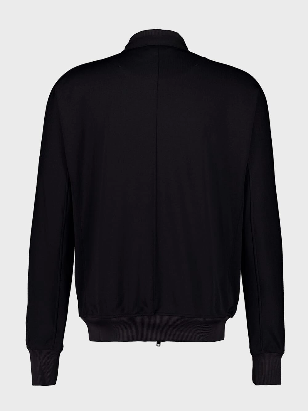 Black 3-Stripes Mesh Track Jacket